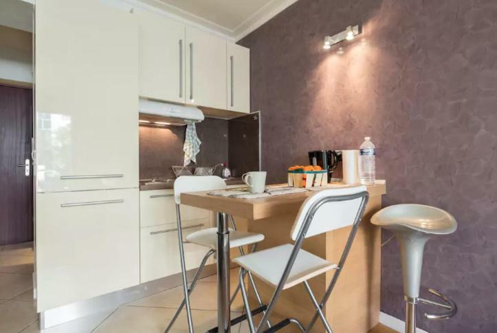 Quiet Studio With A Big Balcony Nizza Esterno foto